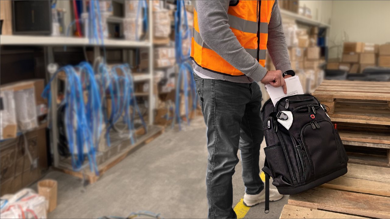 Tool Backpack Pro – Frontaldetail